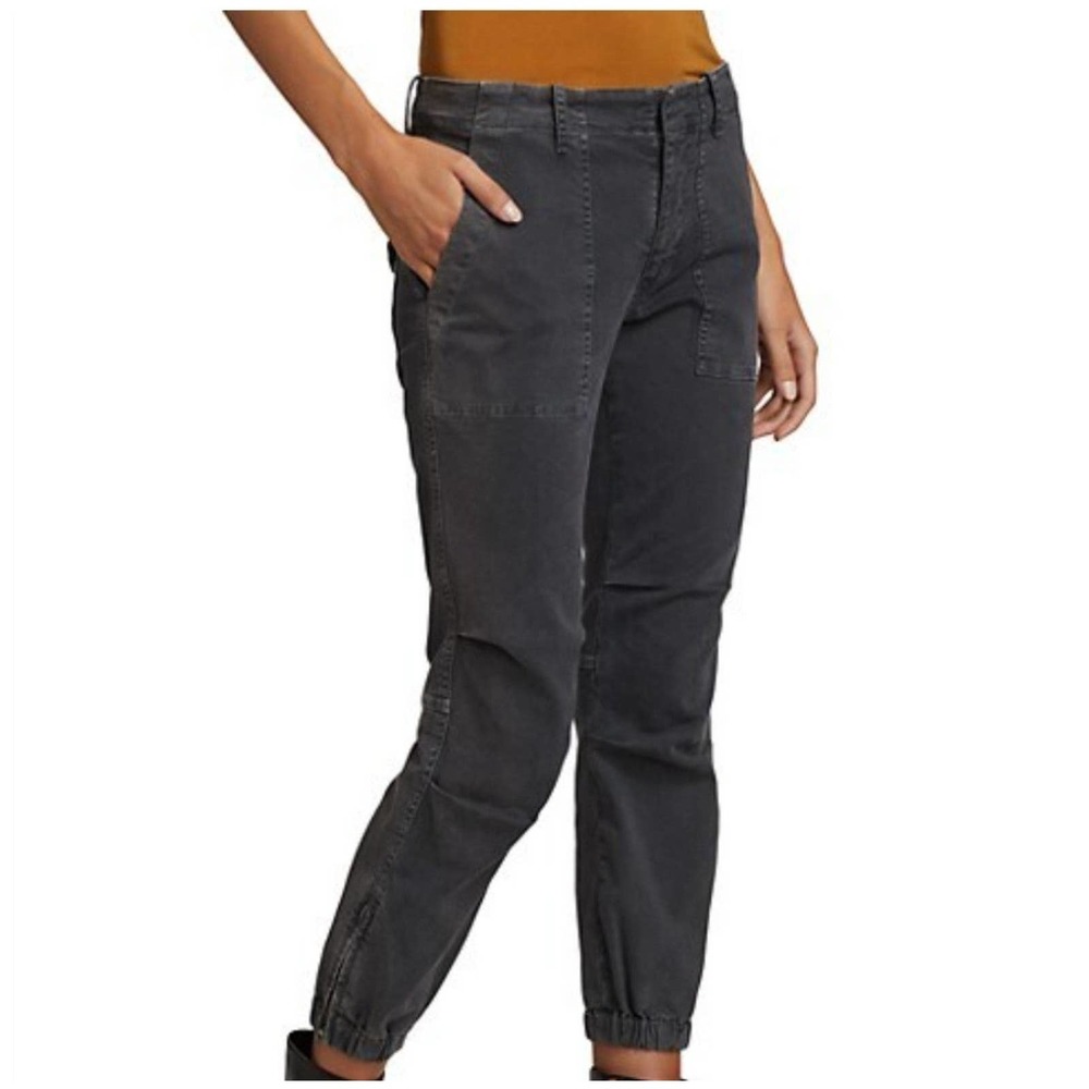 Nili Lotan Cropped Military Pants black